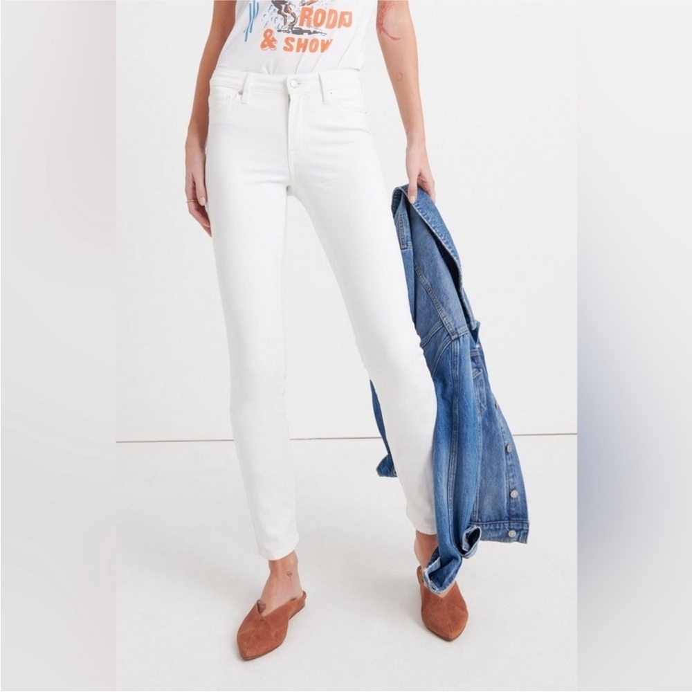 Lucky Brand Low-rise Hayden White Skinny Jeans